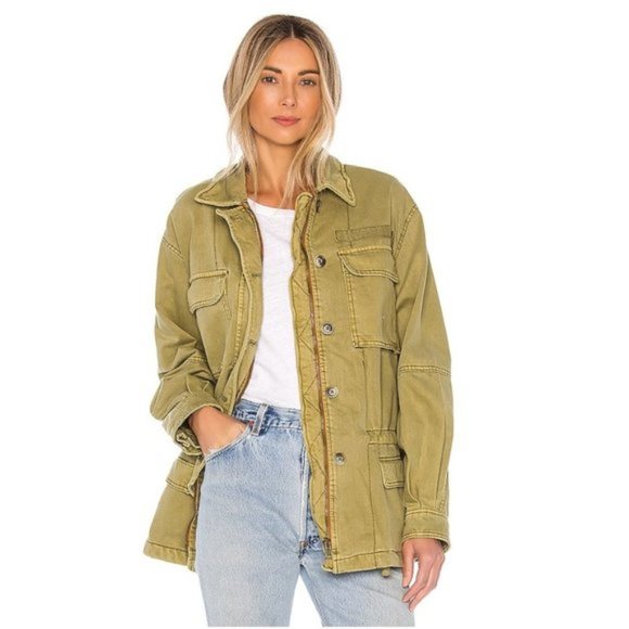 Free People Seize The Day Military Jacket - Picture 3 of 15